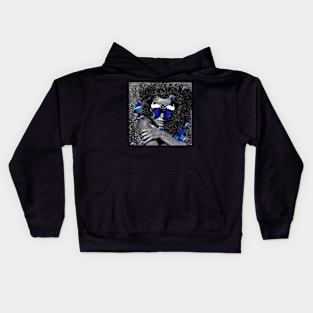 WOMAN BUTTERFLY REBORN RENEWED AND UNDEFEATED Kids Hoodie